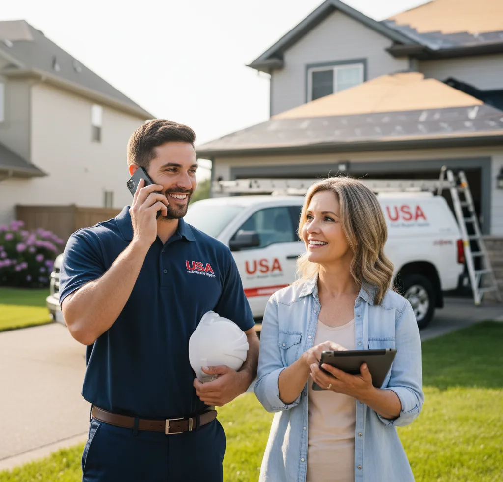 USA Roof Repair Experts customer support in Kennedale